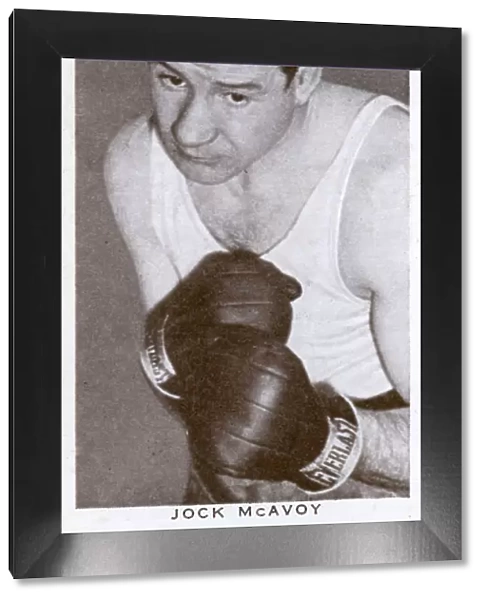Jock McAvoy, British boxer, 1938