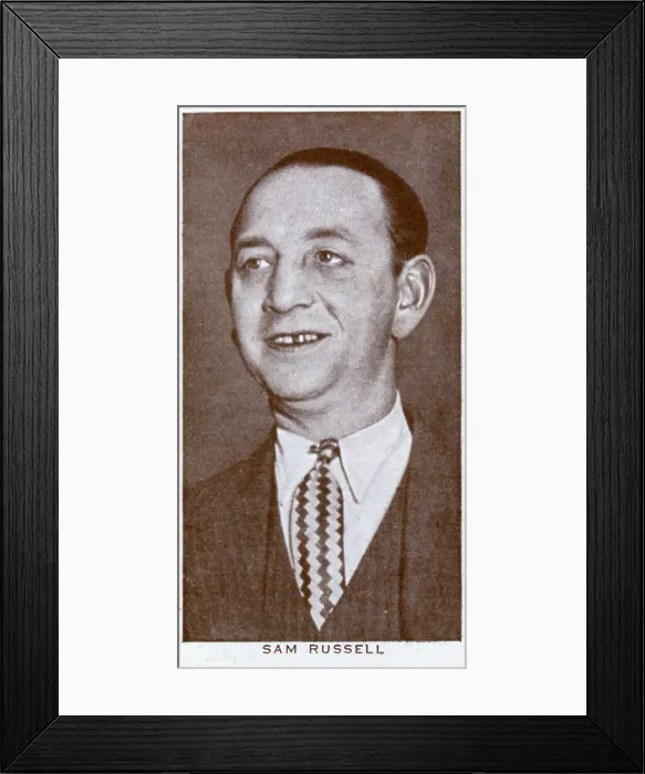 Framed Print : Sam Russell, British boxing manager, 1938 Framed Print : Sam Russell, British boxing manager, 1938