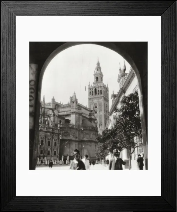 Framed Print : Seville Cathedral, Spain, 20th century Framed Print : Seville Cathedral, Spain, 20th century