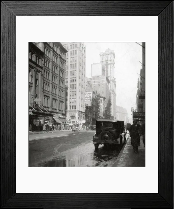 Framed Print : Broadway and the Times Building, New York City, USA, 20th century. Artist: J Dearden Holmes Framed Print : Broadway and the Times Building, New York City, USA, 20th century. Artist: J Dearden Holmes