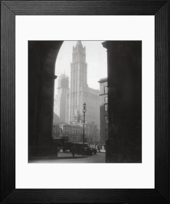Framed Print : Woolworth Building, New York City, USA, 20th century. Artist: J Dearden Holmes Framed Print : Woolworth Building, New York City, USA, 20th century. Artist: J Dearden Holmes