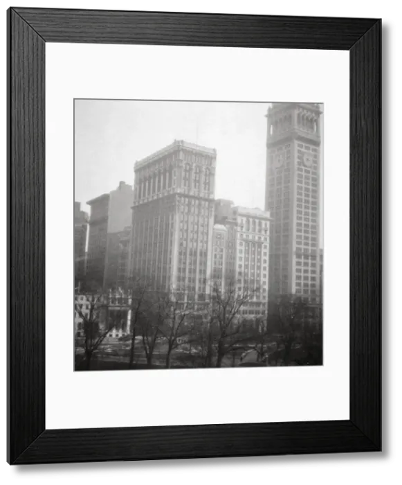 Framed Print : Madison Square, New York City, USA, 20th century. Artist: J Dearden Holmes Framed Print : Madison Square, New York City, USA, 20th century. Artist: J Dearden Holmes