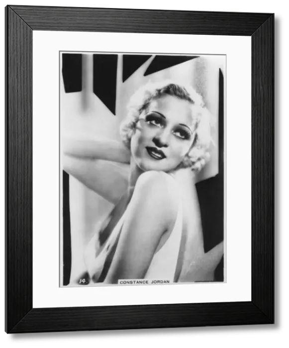 Framed Print : Constance Jordan, actress, c1938 Framed Print : Constance Jordan, actress, c1938