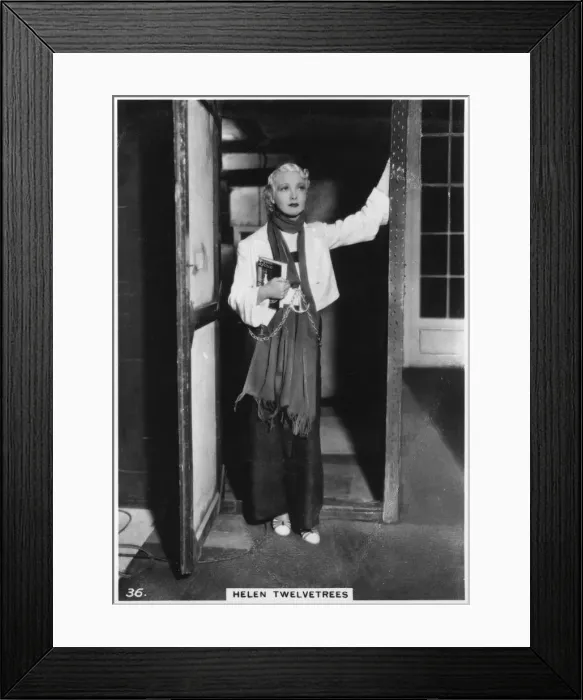 Framed Print : Helen Twelvetrees, American stage and film actress, c1938 Framed Print : Helen Twelvetrees, American stage and film actress, c1938