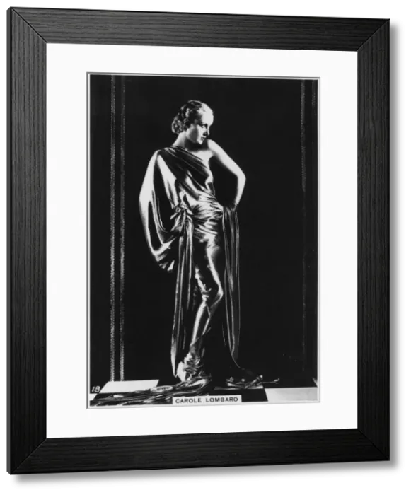 Framed Print : Carole Lombard, American film actress, c1938 Framed Print : Carole Lombard, American film actress, c1938