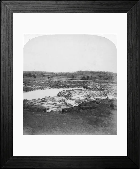 Framed Print : Tugela River, Natal, South Africa, Boer War, 1901. Artist: Underwood & Underwood Framed Print : Tugela River, Natal, South Africa, Boer War, 1901. Artist: Underwood & Underwood