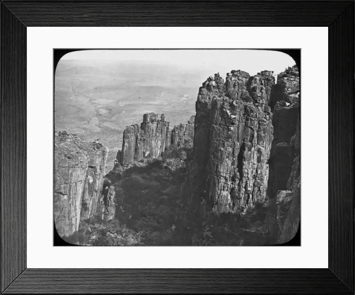 Framed Print : Valley of Desolation, South Africa, c1890 Framed Print : Valley of Desolation, South Africa, c1890