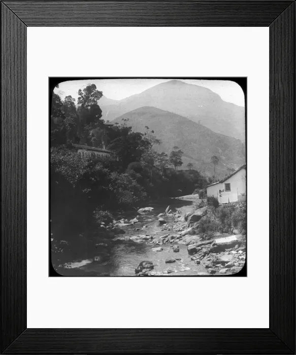 Framed Print : Near Petropolis, Rio de Janeiro, Brazil, late 19th or early 20th century Framed Print : Near Petropolis, Rio de Janeiro, Brazil, late 19th or early 20th century