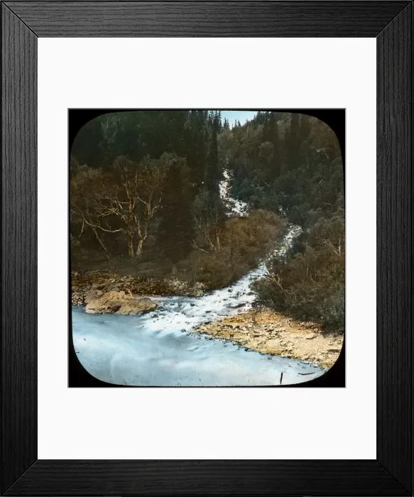 Framed Print : Cascade below Sonamarg, Kashmir, India, late 19th or early 20th century Framed Print : Cascade below Sonamarg, Kashmir, India, late 19th or early 20th century