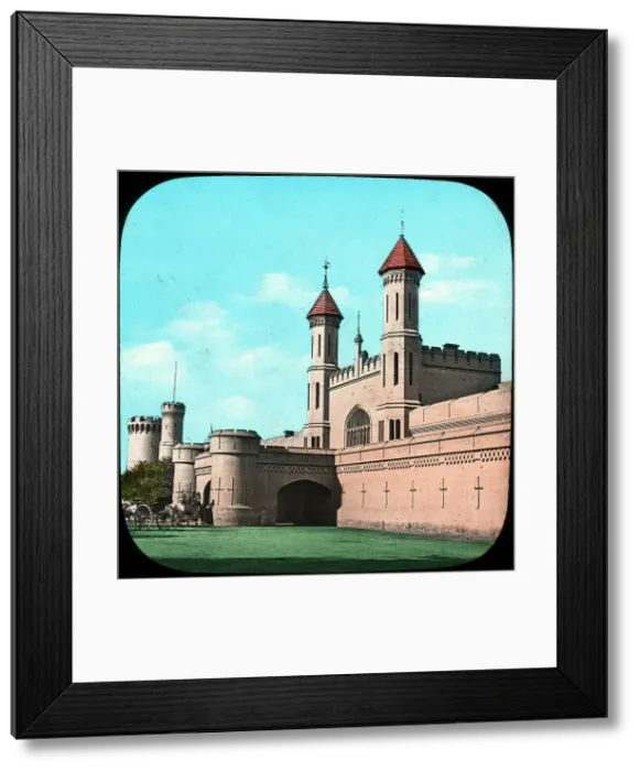 Framed Print : Railway station, Lahore, India, late 19th or early 20th century Framed Print : Railway station, Lahore, India, late 19th or early 20th century