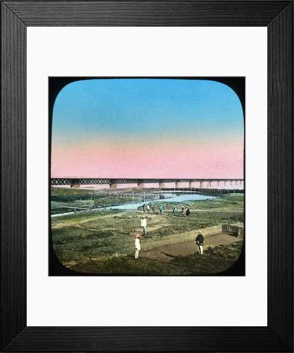 Framed Print : Sutlej Bridge, India, late 19th or early 20th century Framed Print : Sutlej Bridge, India, late 19th or early 20th century
