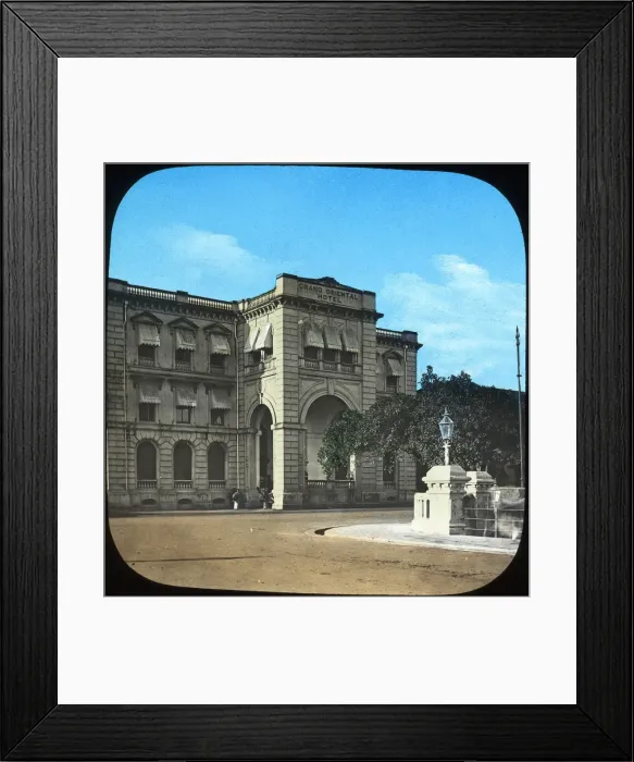 Framed Print : The Grand Oriental Hotel, Colombo, Ceylon, late 19th or early 20th century Framed Print : The Grand Oriental Hotel, Colombo, Ceylon, late 19th or early 20th century