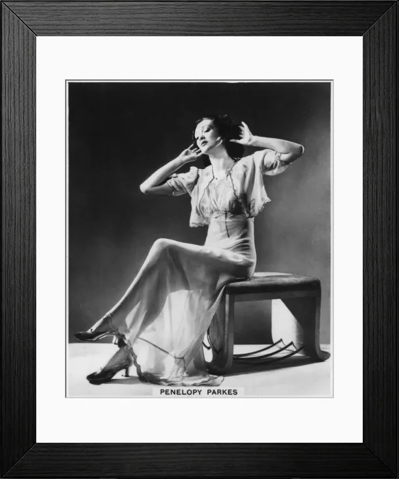 Framed Print : Penelopy Parkes, actress, 1939 Framed Print : Penelopy Parkes, actress, 1939