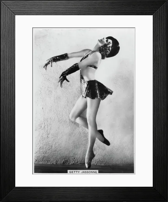 Framed Print : Getty Jassonne, French ballet dancer, c1936-c1939 Framed Print : Getty Jassonne, French ballet dancer, c1936-c1939