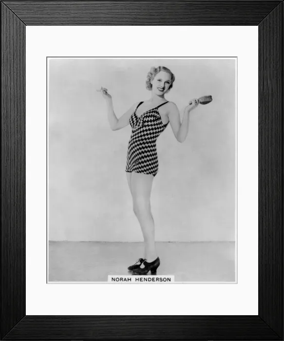 Framed Print : Norah Henderson, British actress, 1939 Framed Print : Norah Henderson, British actress, 1939