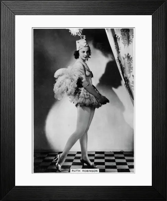 Framed Print : Ruth Robinson, British actress, 1938 Framed Print : Ruth Robinson, British actress, 1938