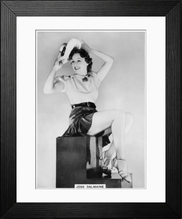 Framed Print : Jose Dalmaine, British actress, 1938 Framed Print : Jose Dalmaine, British actress, 1938
