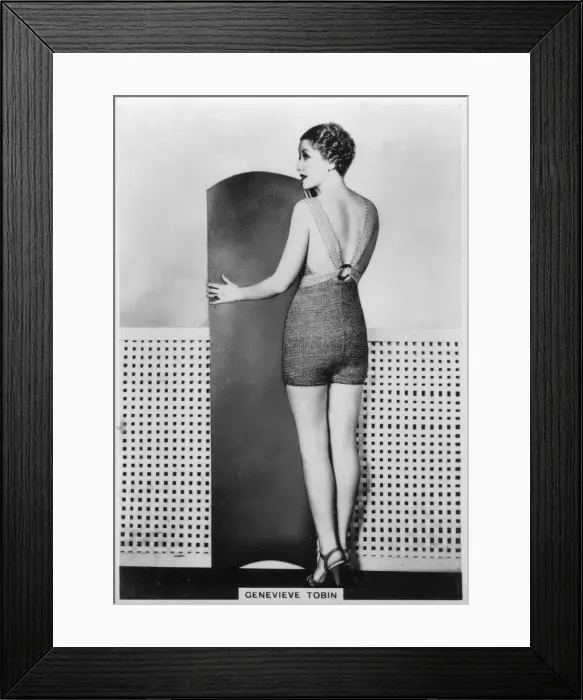 Framed Print : Genevieve Tobin, American film actress, 1938 Framed Print : Genevieve Tobin, American film actress, 1938