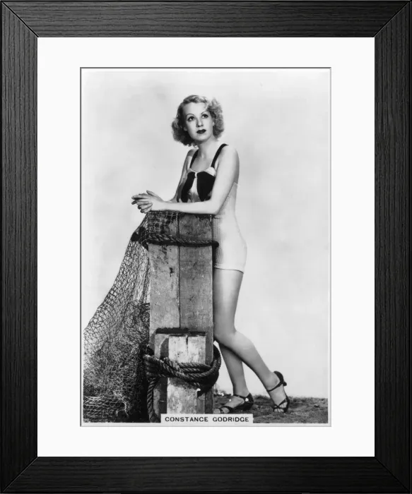 Framed Print : Constance Godridge, British actress, 1938 Framed Print : Constance Godridge, British actress, 1938