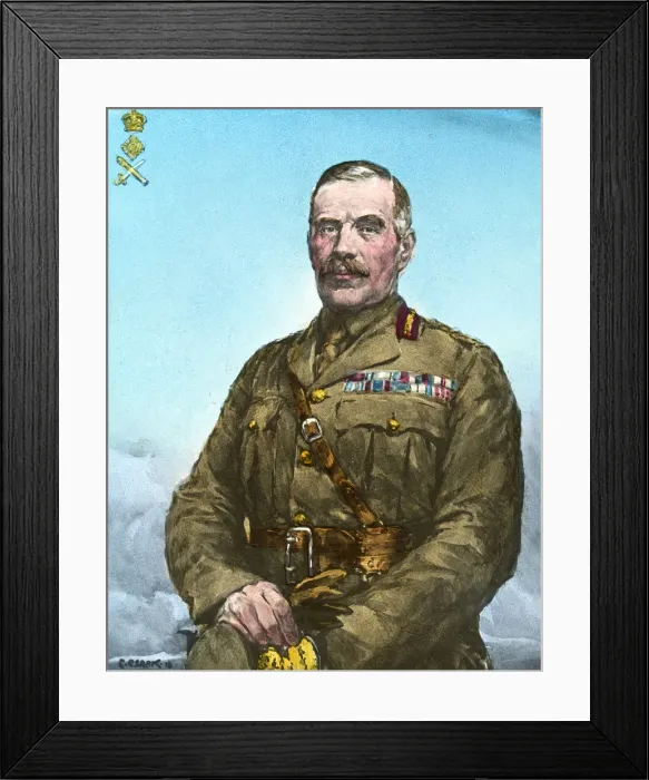 Framed Print : General Sir William Robertson, British soldier, early 20th century Framed Print : General Sir William Robertson, British soldier, early 20th century