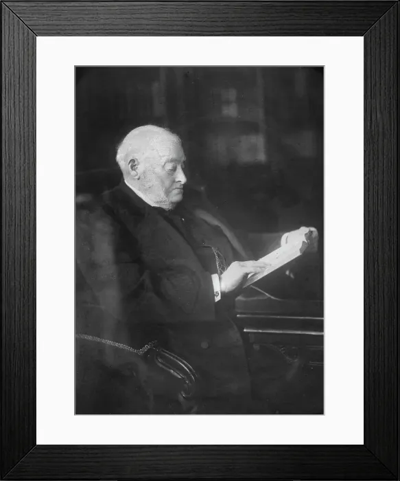Framed Print : Alderman Everitt Wells, early 20th century(?) Framed Print : Alderman Everitt Wells, early 20th century(?)