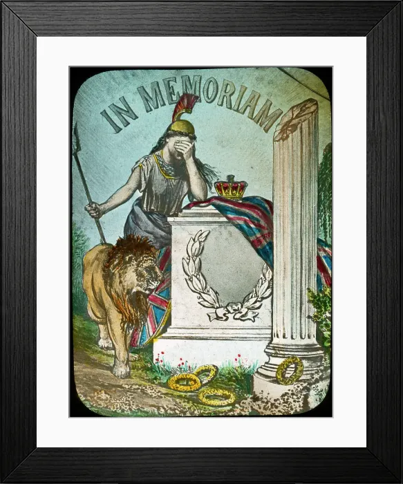 Framed Print : In Memoriam, 20th century Framed Print : In Memoriam, 20th century