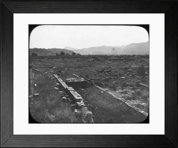 Framed Print : Olympia, Greece, late 19th or early 20th century Framed Print : Olympia, Greece, late 19th or early 20th century