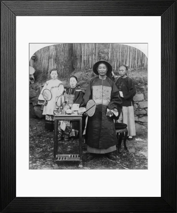 Framed Print : A genial official of interior China, naval mandarin, Kinkow (Jingzhou), China, 1900. Artist: Underwood & Underwood Framed Print : A genial official of interior China, naval mandarin, Kinkow (Jingzhou), China, 1900. Artist: Underwood & Underwood