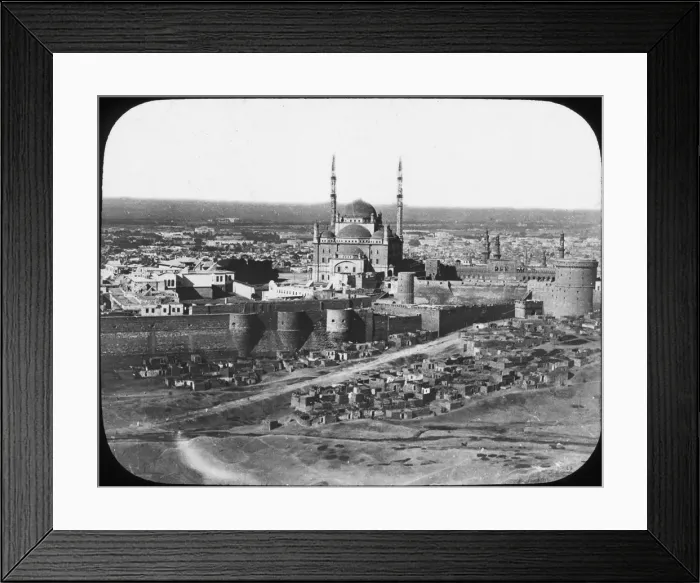 Framed Print : The Saladin Citadel of Cairo, Egypt, c1890. Artist: Newton & Co Framed Print : The Saladin Citadel of Cairo, Egypt, c1890. Artist: Newton & Co