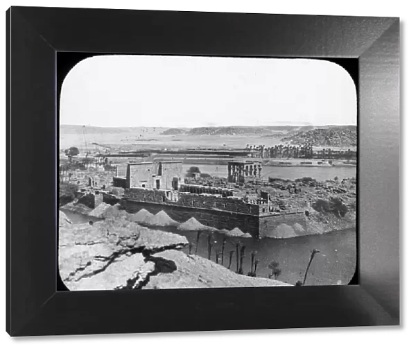 General view of ruins, Philae, Egypt, c1890. Artist: Newton & Co