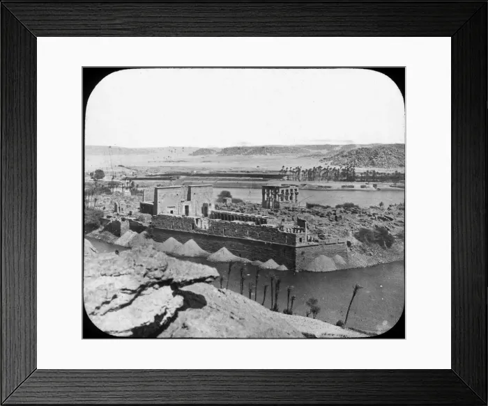 Framed Print : General view of ruins, Philae, Egypt, c1890. Artist: Newton & Co Framed Print : General view of ruins, Philae, Egypt, c1890. Artist: Newton & Co