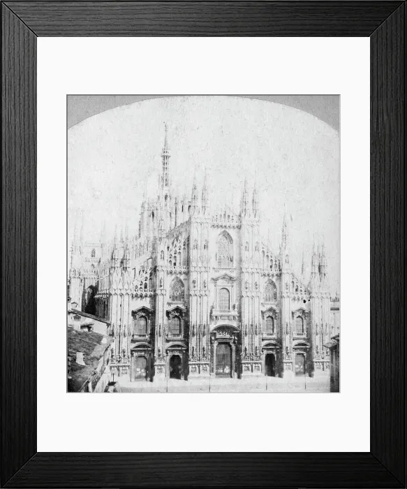 Framed Print : Milan Cathedral, Italy, late 19th or early 20th century Framed Print : Milan Cathedral, Italy, late 19th or early 20th century