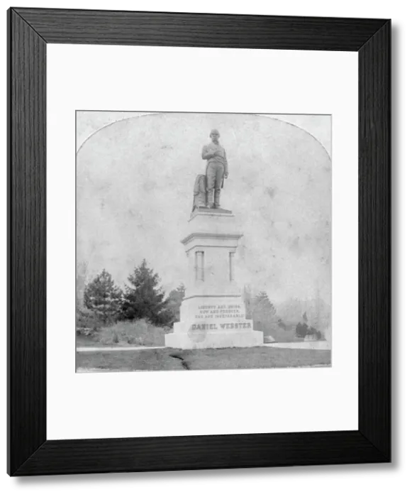 Framed Print : Statue of Daniel Webster, Central Park, New York, USA, late 19th or early 20th century Artist: Kilburn Brothers Framed Print : Statue of Daniel Webster, Central Park, New York, USA, late 19th or early 20th century Artist: Kilburn Brothers
