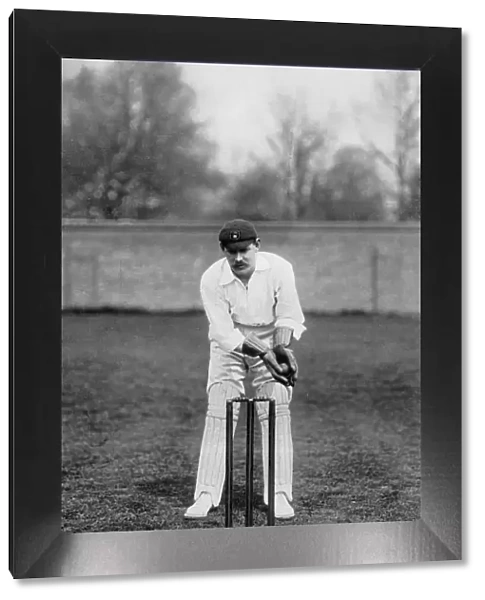 Bill Storer, Derbyshire and England cricketer, c1899. Artist: WA Rouch