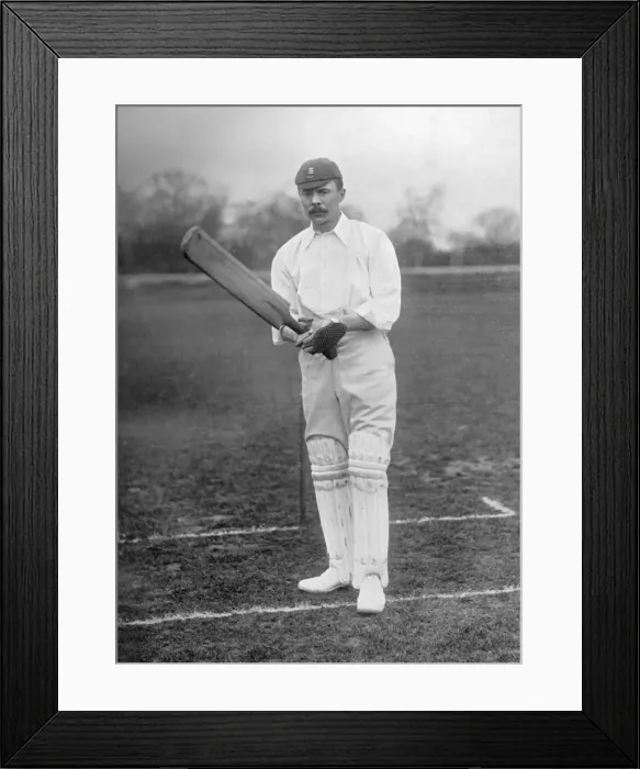 Framed Print : Robert Carpenter, Essex cricketer, c1899. Artist: Hawkins & Co Framed Print : Robert Carpenter, Essex cricketer, c1899. Artist: Hawkins & Co