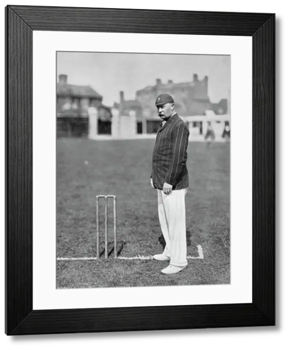 Framed Print : Mr HGP Owen, Essex cricketer, c1899. Artist: WA Rouch Framed Print : Mr HGP Owen, Essex cricketer, c1899. Artist: WA Rouch