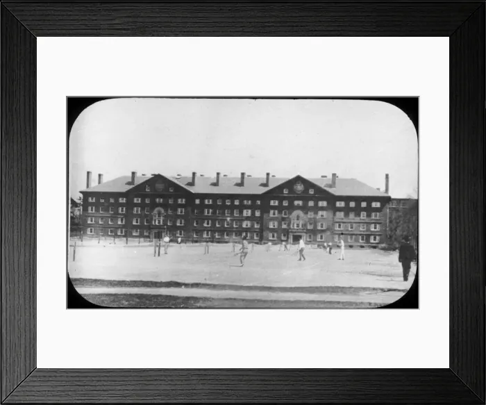 Framed Print : Dormitory Building, Harvard University, Massachusetts, USA, late 19th or early 20th century Framed Print : Dormitory Building, Harvard University, Massachusetts, USA, late 19th or early 20th century