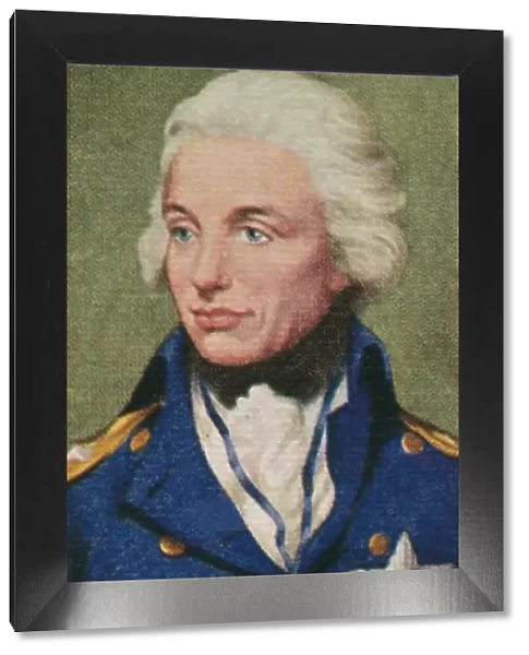 Lord Nelson, taken from a series of cigarette cards, 1935