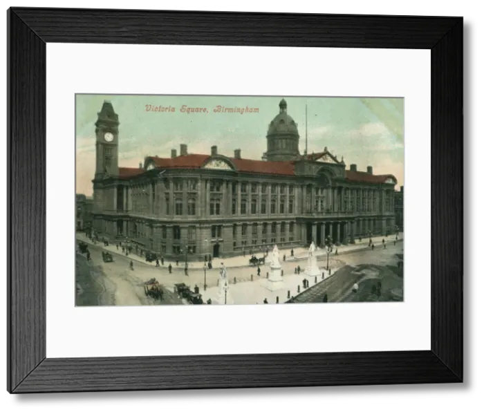 Framed Print : Victoria Square, Birmingham Framed Print : Victoria Square, Birmingham