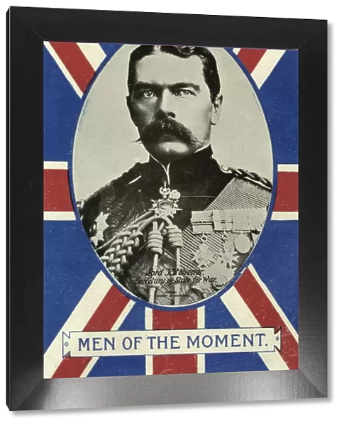 Men of the Moment, Herbert Kitchener, 1st Earl Kitchener, Secretary of State for War. Artist: Valentine