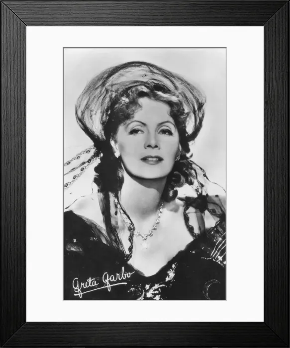Framed Print : Greta Garbo (1905-1990), c1930s. Swedish film actress Framed Print : Greta Garbo (1905-1990), c1930s. Swedish film actress