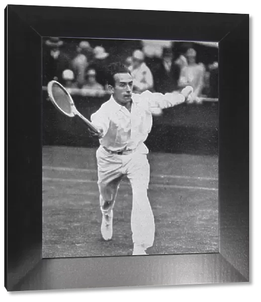 Henri Cochet, the fastest player of his time, Wimbledon, 1927