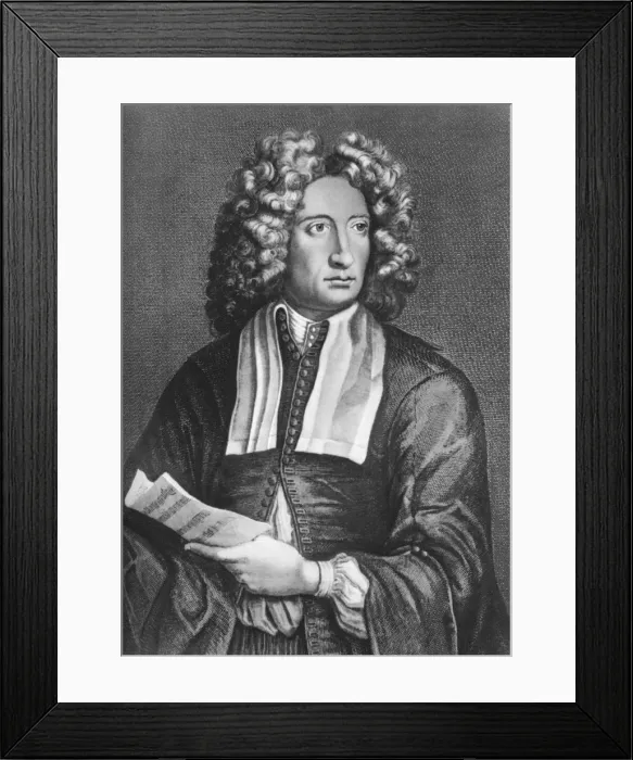 Framed Print : Arcangelo Corelli (1653-1713) was an Italian violinist and composer of the Baroque era. Artist: H Howard Framed Print : Arcangelo Corelli (1653-1713) was an Italian violinist and composer of the Baroque era. Artist: H Howard