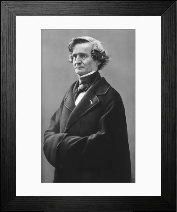 Framed Print : Hector Berlioz (1803-1869), French Romantic composer. Artist: Nadar Framed Print : Hector Berlioz (1803-1869), French Romantic composer. Artist: Nadar