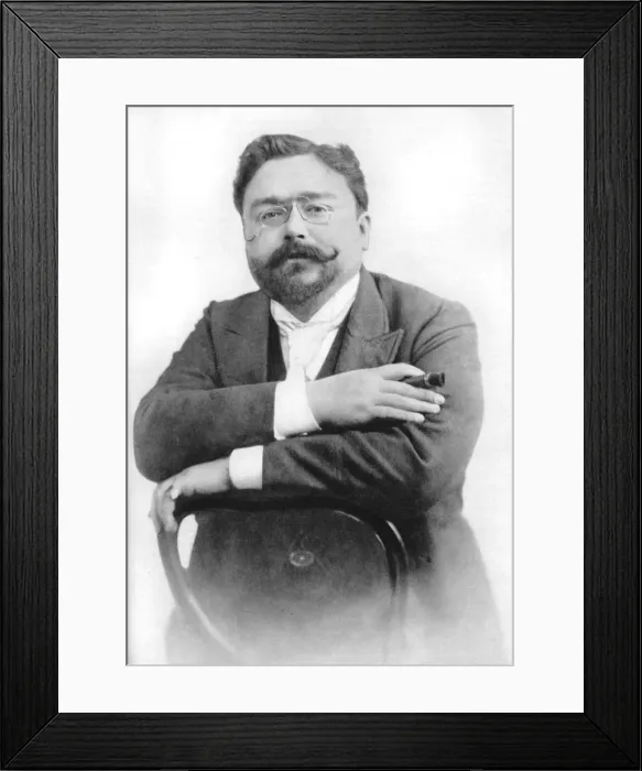 Framed Print : Isaac Albeniz (1860-1909), Spanish pianist and composer. Artist: A Esplugas Framed Print : Isaac Albeniz (1860-1909), Spanish pianist and composer. Artist: A Esplugas