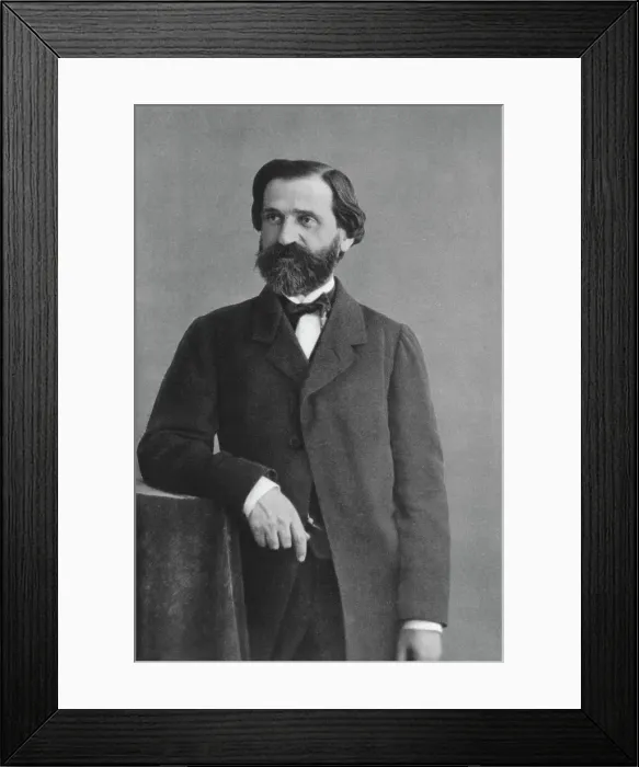 Framed Print : Giuseppe Verdi (1813-1901), Italian Romantic composer, mainly of opera. Artist: Nadar Framed Print : Giuseppe Verdi (1813-1901), Italian Romantic composer, mainly of opera. Artist: Nadar