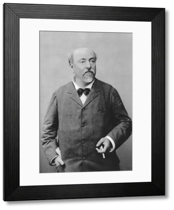 Framed Print : Emmanuel Chabrier (1841-1894), French Romantic composer and pianist. Artist: Benque Framed Print : Emmanuel Chabrier (1841-1894), French Romantic composer and pianist. Artist: Benque