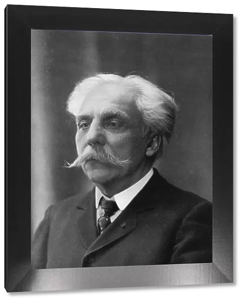 Gabriel Faure (1845-1924), French composer, organist, pianist and teacher. Artist: Silvestre