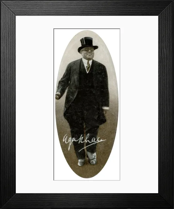 Framed Print : Aga Khan III (1877-1957), 1935 Framed Print : Aga Khan III (1877-1957), 1935