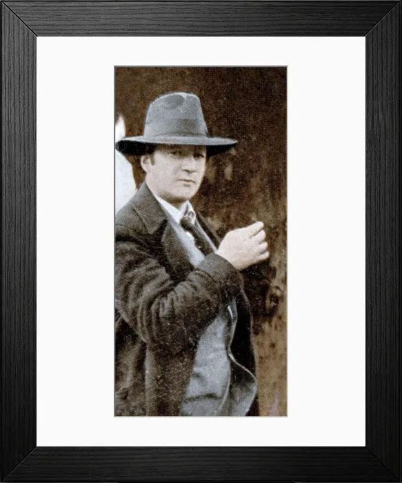 Framed Print : Sir Jacob Epstein, KBE (1880-1959), 1935 Framed Print : Sir Jacob Epstein, KBE (1880-1959), 1935